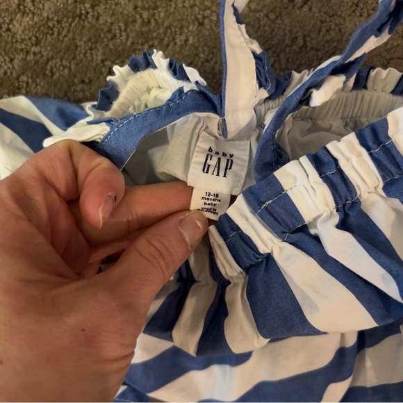 BabyGap Girls Striped Outfit 12-18 months - Picture 4 of 5